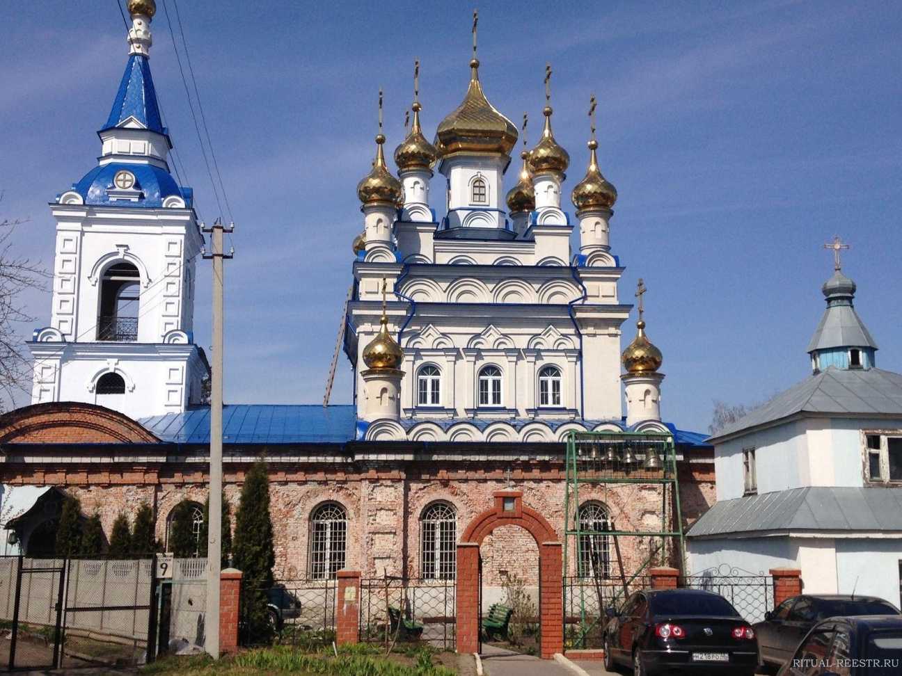 Храм Ахтырской иконы Божьей Матери в Курск городской округ город Курск  Ахтырский переулок, 7а